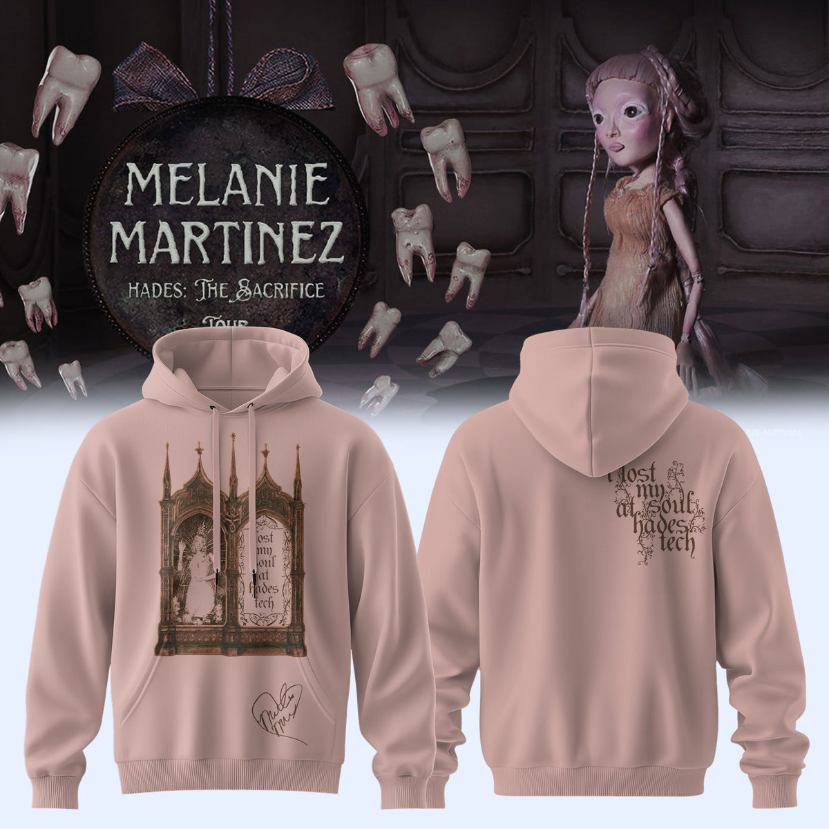 Melanie Martinez ”HADES: THE SACRIFICE TOUR 2026” Limited Edition Signature – Hoodie
