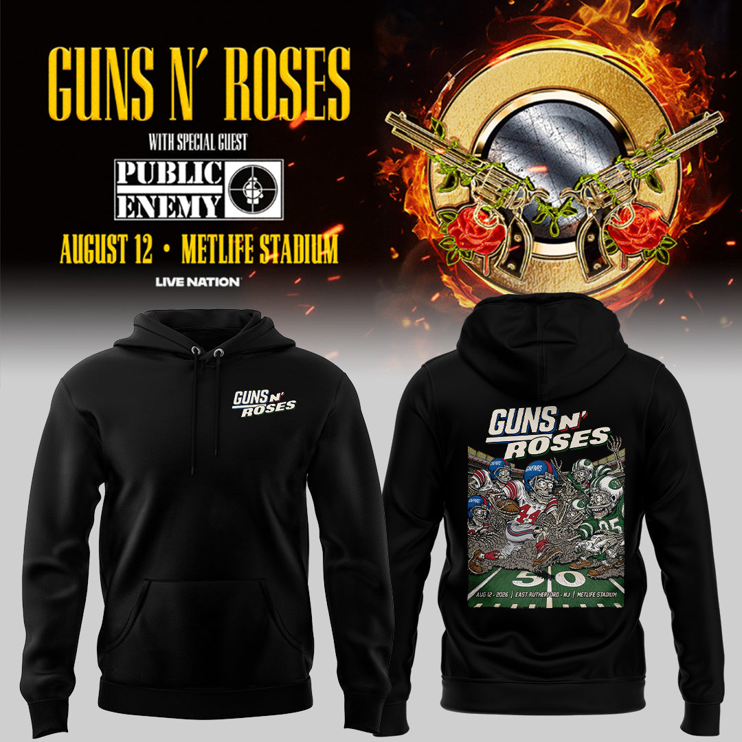 Limited Edition Guns N’ Roses Tour 2026 Hoodie