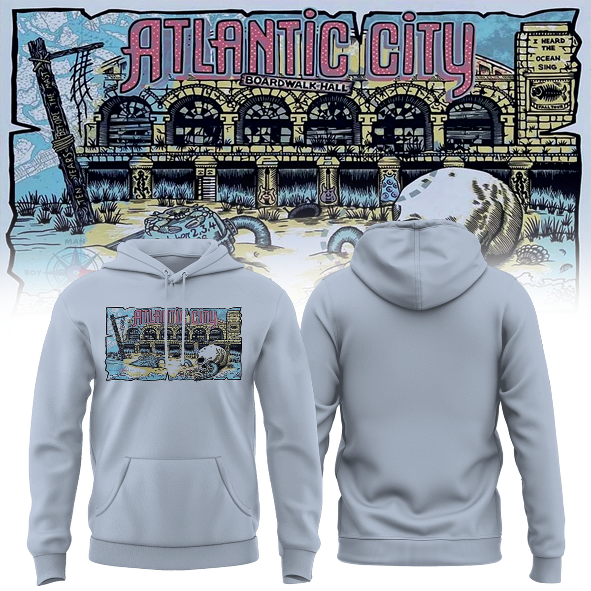 Phish Dry Goods Atlantic City NJ 2026 Limited Edition Shirt Live At Boardwalk Hall On October 2 3 4 2026