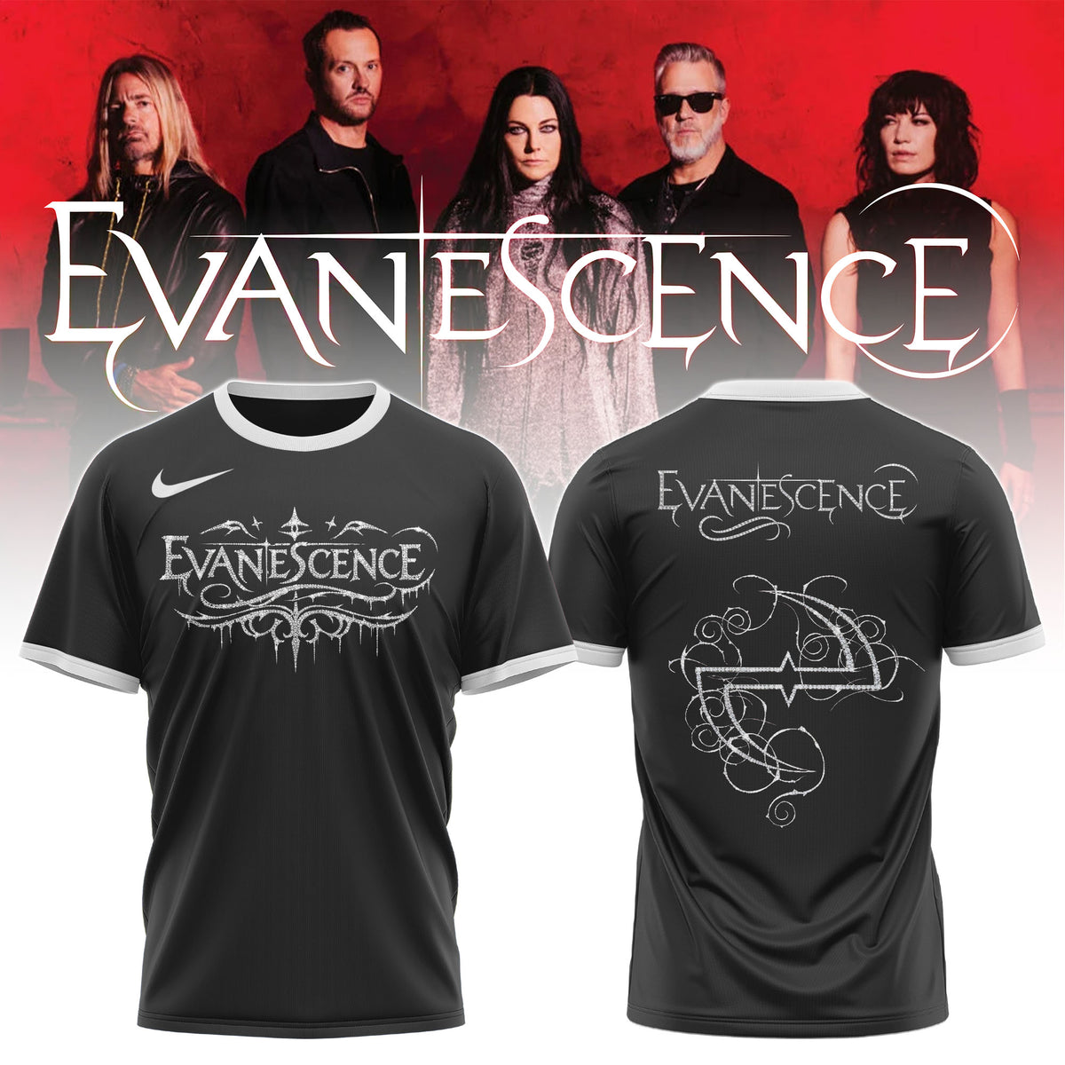 Evanescence 2026 World Tour Merch
