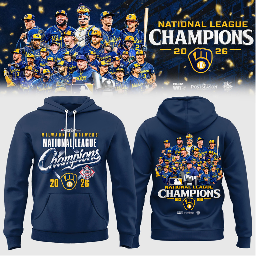 Milwaukee Brewers NLCS Champions 2026 Limited Edition Hoodie