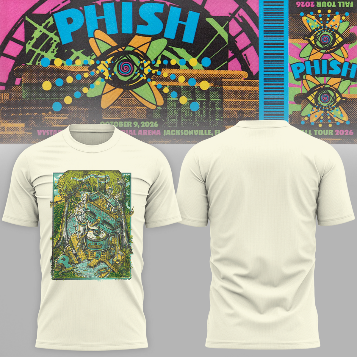 Limited Edition Jacksonville '26 Event at Jacksonville, FL T-shirt 🎸🐠