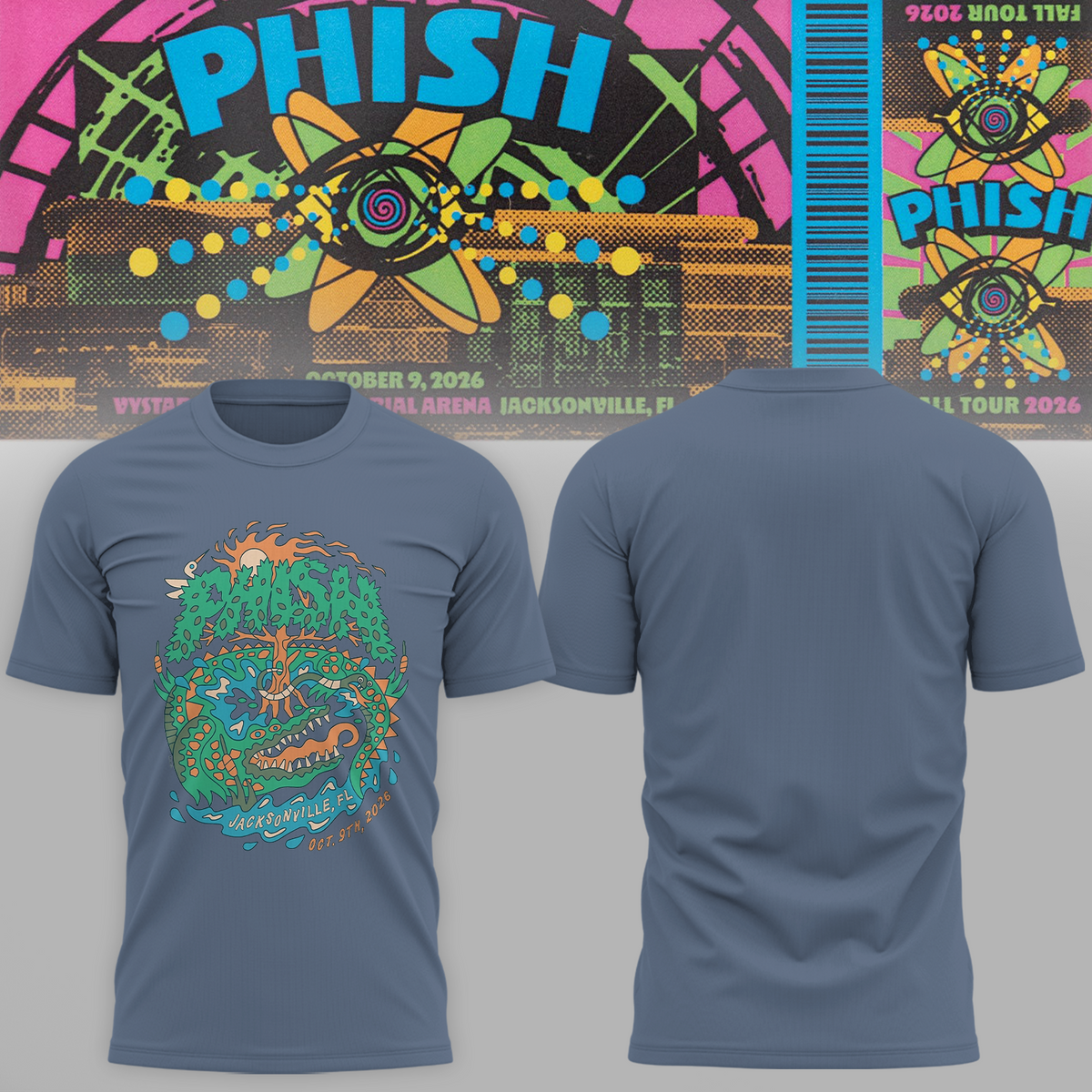 Limited Edition Jacksonville '26 Event at Jacksonville, FL T-shirt 🎸🐠