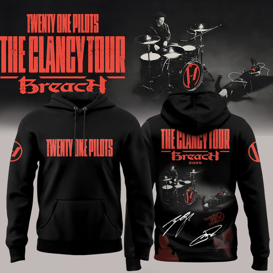 Twenty One Pilots The Clancy Tour: Breach Hoodie