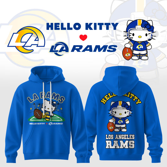 Hello Kitty ❤️ LA Rams – Cute Meets Game Day Style