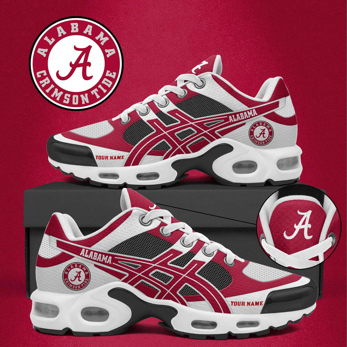 _ Bama 2026 Custom Air Max Plus Sneaker