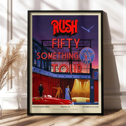 Fifty Something Tour 2026, Seattle Poster