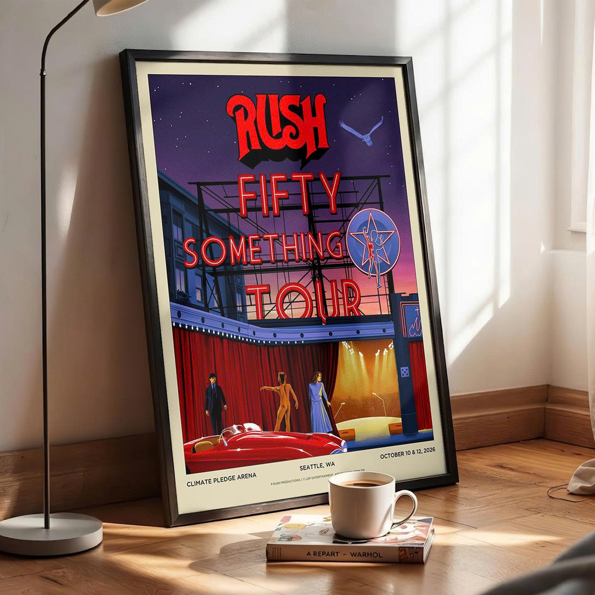 Fifty Something Tour 2026, Seattle Poster