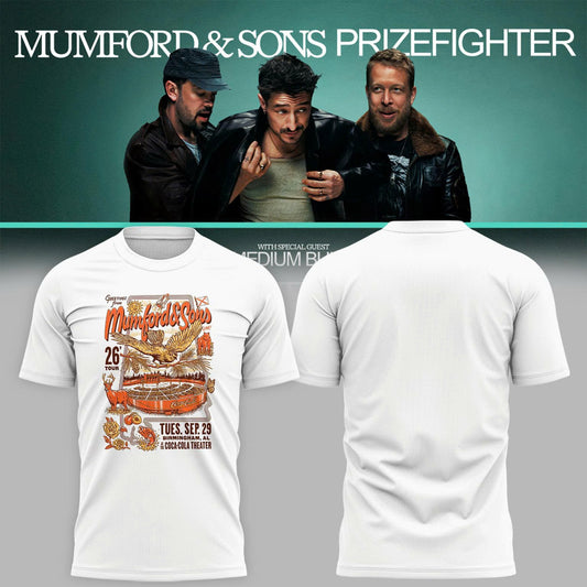 Mumford And Sons Birmingham AL 2026 Tshirt