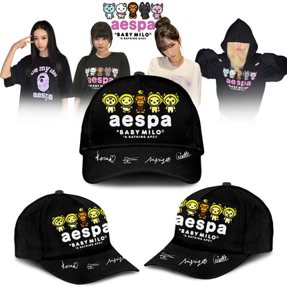 .aespa x BAPE signed Hoodie