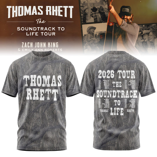 Thomas Rhett The Soundtrack To Life Tour 2026 T-Shirt
