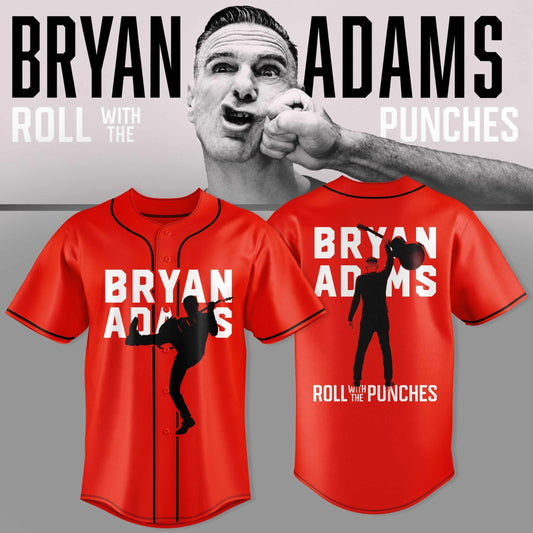 .BRYAN ADAMS – ROLL WITH THE PUNCHES TOUR JERSEY