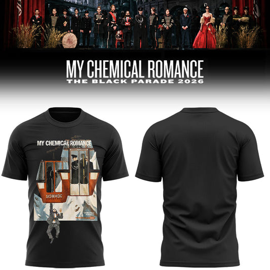 Limited Edition MCR Long Live The Black Parade Tour US 2026 At Denver Tshirt