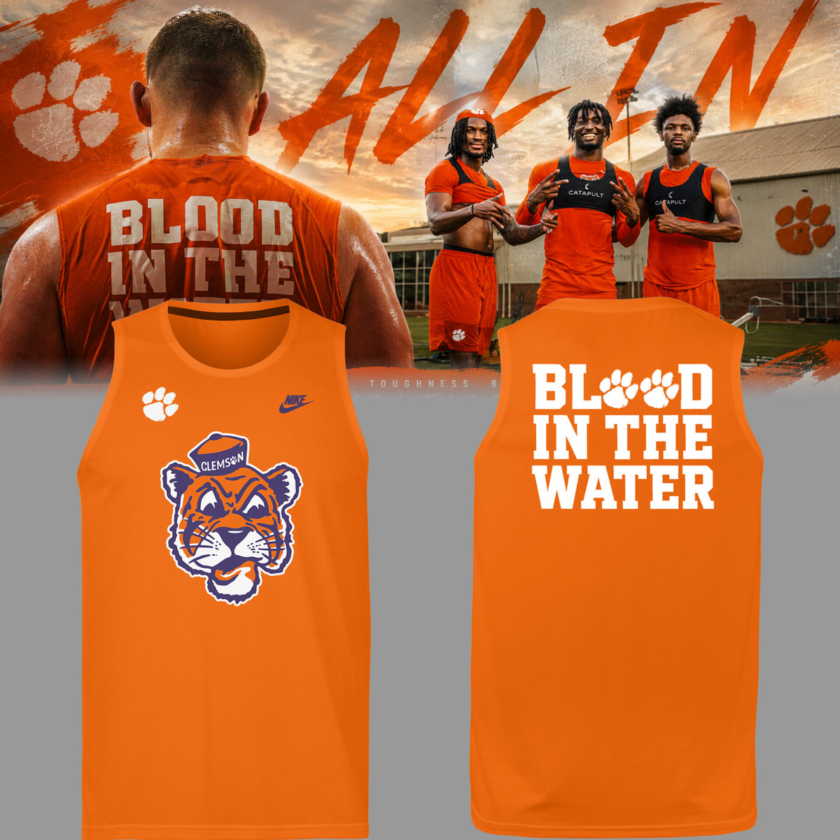 Limited Edition “Blood In The Water” Tank Top