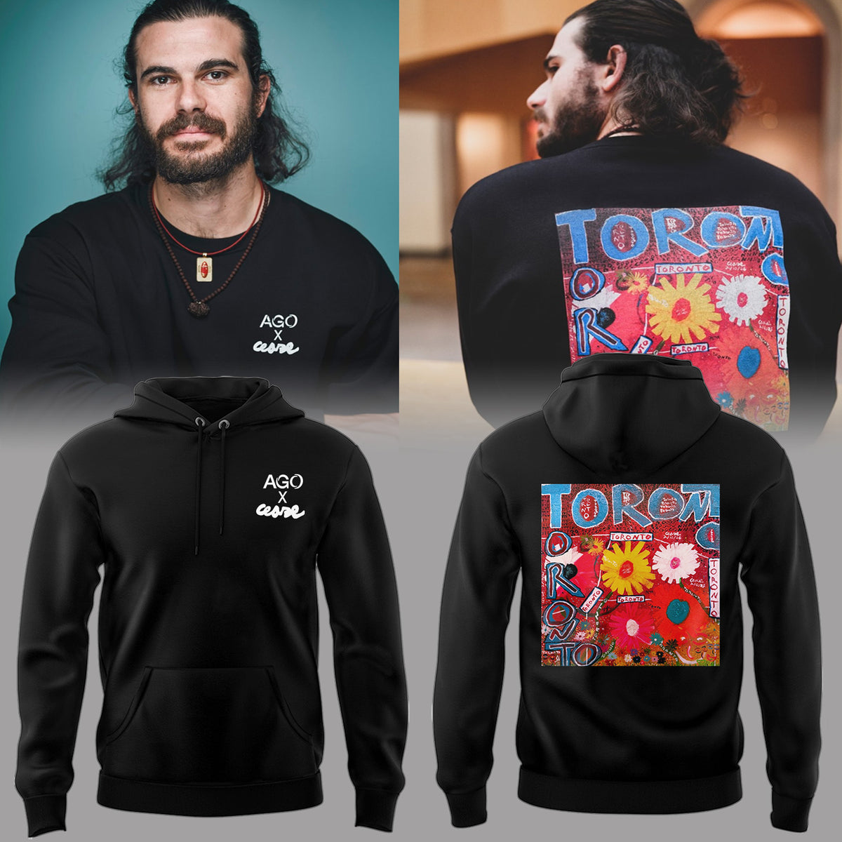 Limited Edition AGO x Cease “Eve of Toronto” Hoodie