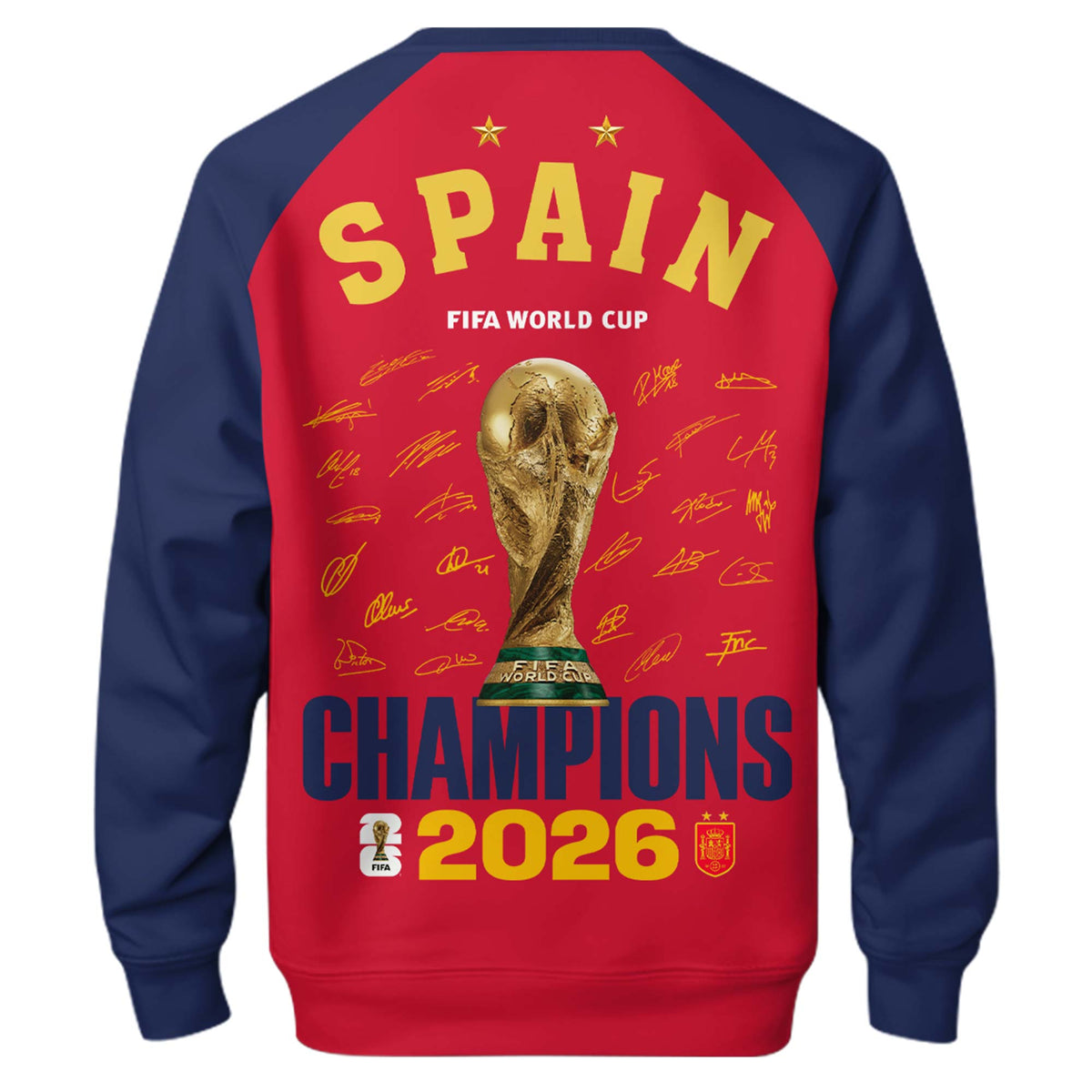 Spain 2026 World Champions Sweatshirt