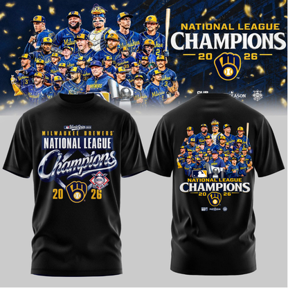 Milwaukee Brewers NLCS Champions 2026 Limited Edition T-Shirt