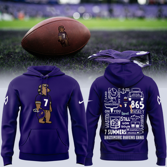 Limited Edition Baltimore Ravens x Morgan Wallen Hoodie