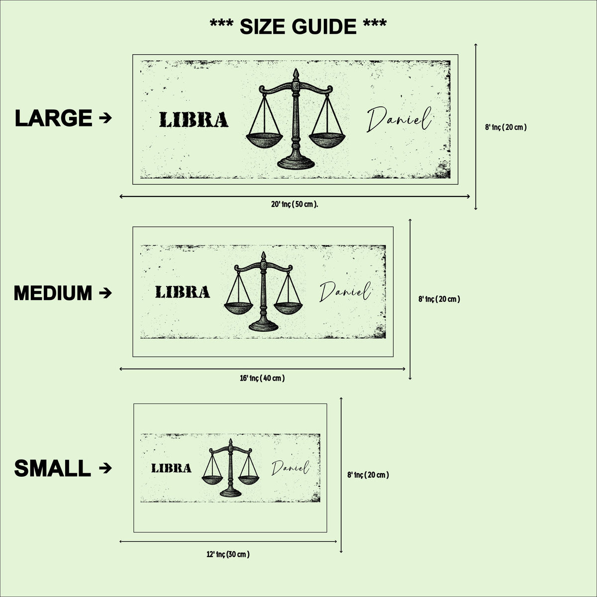 Libra Zodiac Sign Wooden Plaque: Rustic Astrology Wall Hanging