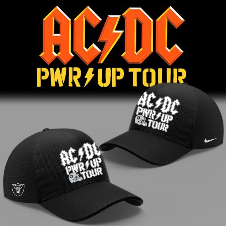 01.02. New Hoodie AC/DC x Las Vegas Raiders - Power Up Tour 2026 Hoodie