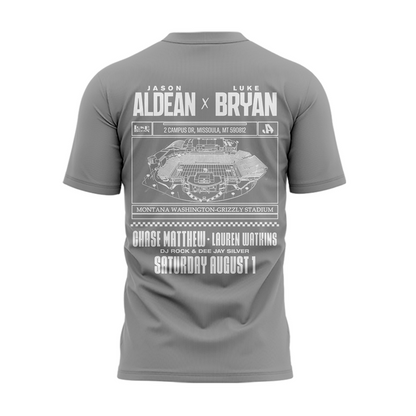 1.Limited Edition Montana Grizzlies x Jason Aldean And Luke Bryan Tshirt