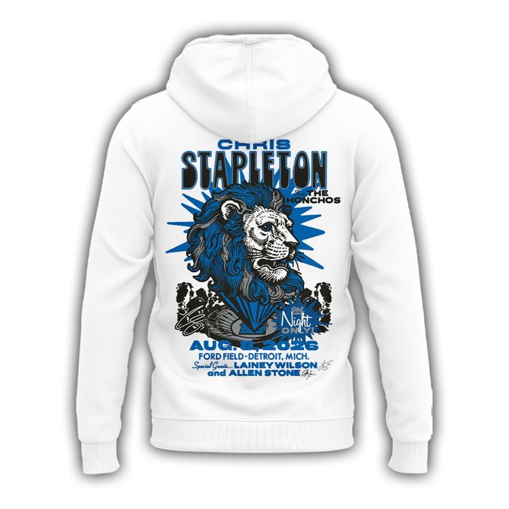Chris Stapleton x Detroit Lions Event Hoodie