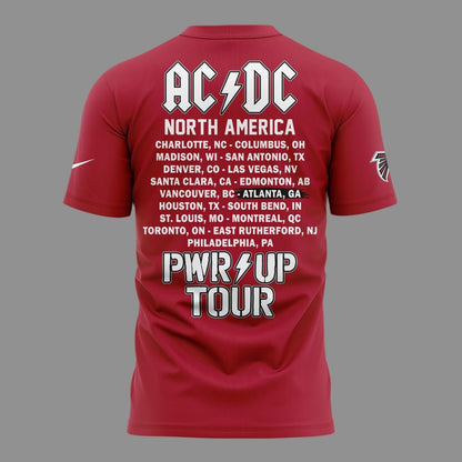 New Shirt AC/DC x Atlanta Falcons - Power Up Tour 2026 T-Shirt