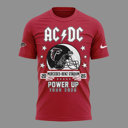 New Shirt AC/DC x Atlanta Falcons - Power Up Tour 2026 T-Shirt