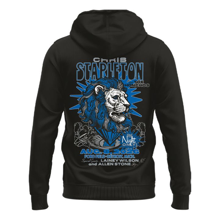 Limited Edition Chris Stapleton x Detroit Lions Event Zip-Hoodie