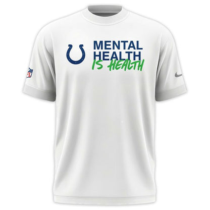 Indianapolis Colts Mental Health is Health Kicking the Stigma Franklin T-Shirt