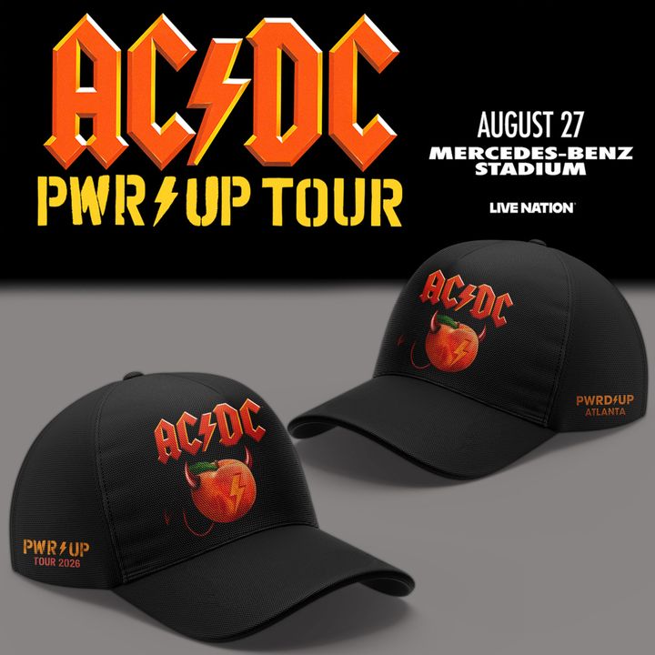 New Hoodie AC/DC - Exclusive Atlanta Event - Power Up Tour 2026 Hoodie