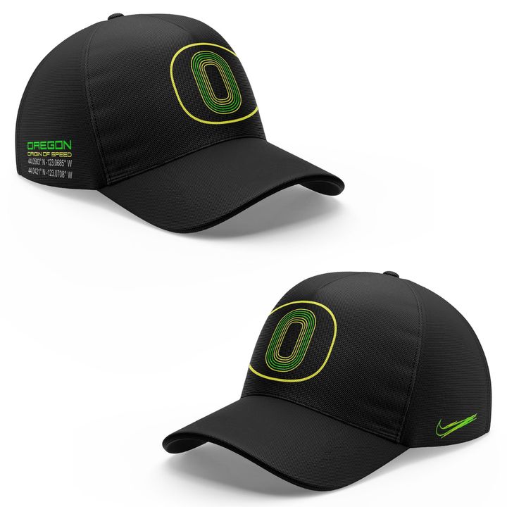 Men's Nike Black Oregon Ducks Origin of Speed Max90 T-Shirt