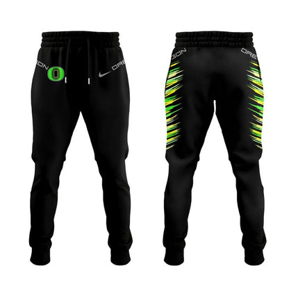 Men's Nike Oregon Ducks Football Origin of Speed Air Hoodie – Black