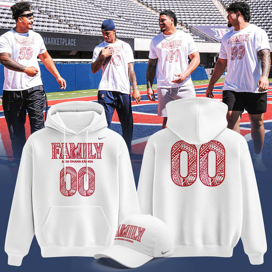 Arizona Football Polynesian Heritage Game! Family Hoodie
