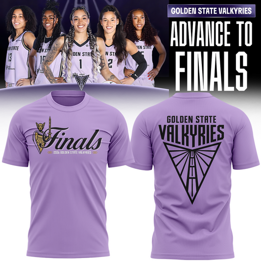 Limited edition Golden State Valkyries 2026 WNBA Finals T-Shirt - Violet
