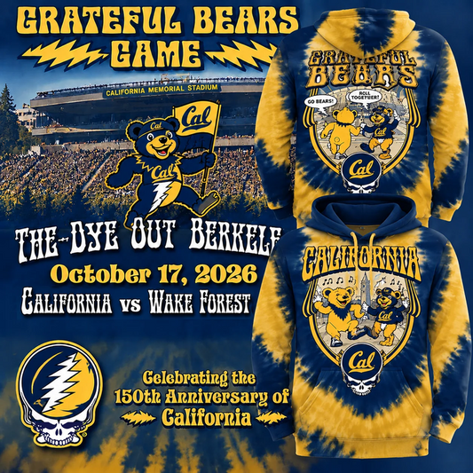 Special Edition 2026 Hoodie Cal Football x Grateful Dead