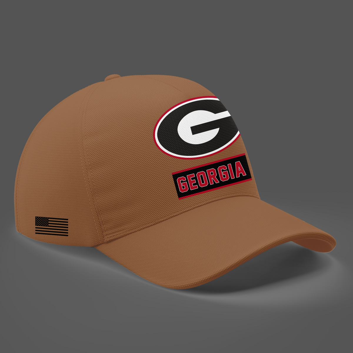 Georgia Bulldogs Nike 2026 Military Appreciation Sideline Dri-FIT Quarter Zipper Hoodie