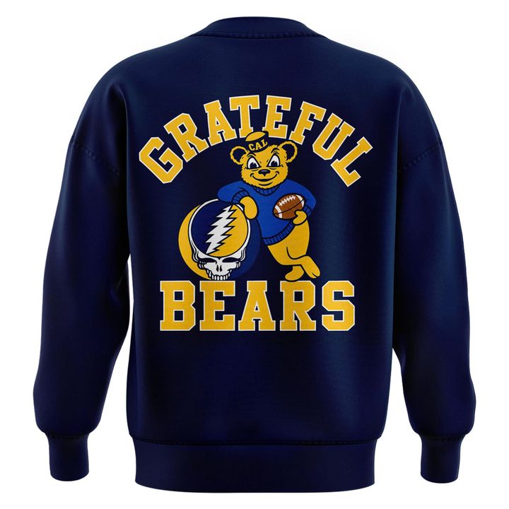 New Sweatshirt Navy Cal Football x Grateful Dead
