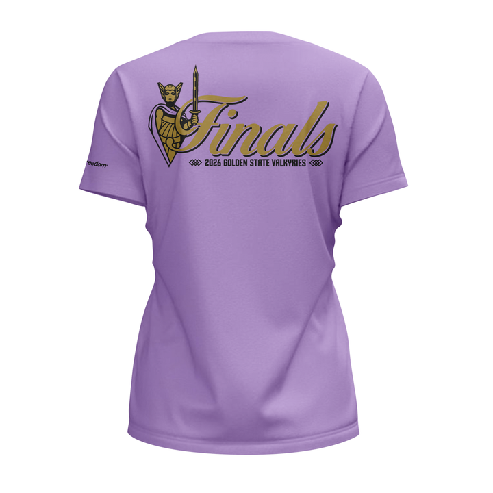 (Women's)Limited edition Golden State Valkyries Finals 2026 T-Shirt -Game 1