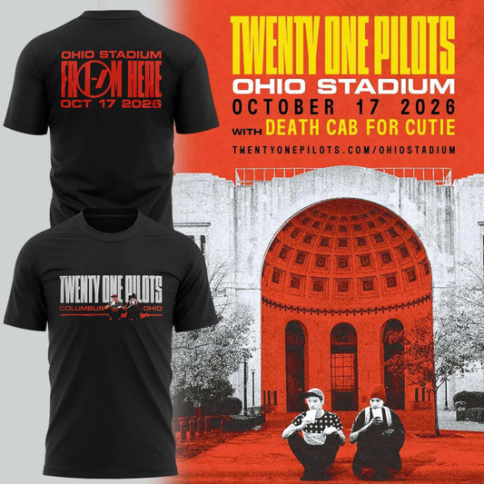 Twenty One Pilots Ohio Stadium Exclusive T-shirt