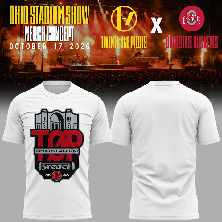 05.TØP X Ohio State Buckeyes Ohio Stadium 2026 T-shirt