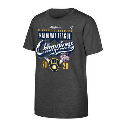 Milwaukee Brewers Fanatics 2026 National League Champions T-Shirt