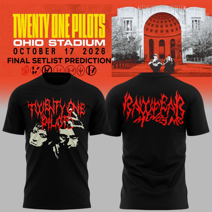Twenty One Pilots X Ohio State Buckeyes 2026 T-shirt