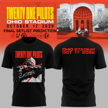 Twenty One Pilots X Ohio State Buckeyes 2026 T-shirt