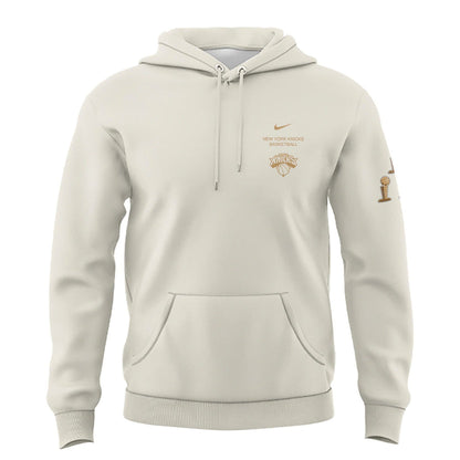 Unisex White New York Knicks 2026 Champions Night "The Champs" Hoodie