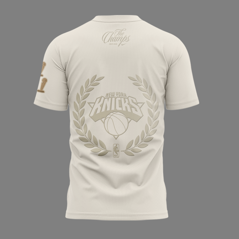 Unisex White New York Knicks 2026 Champions Night T-Shirt