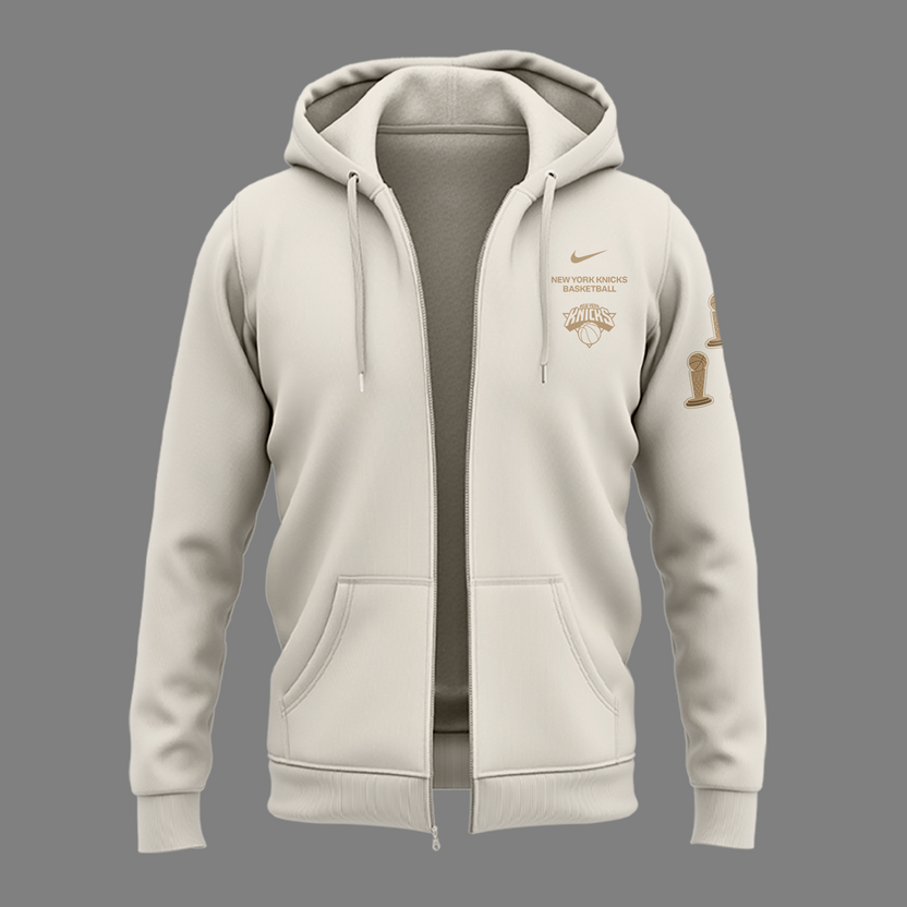 New York Knicks Champions night in the city zip Hoodie