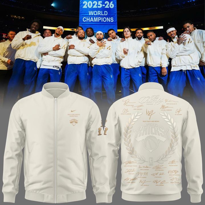 New York Knicks The Champs 2025-2026 Jacket