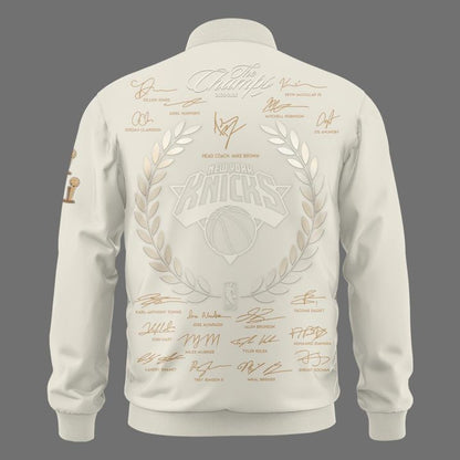 New York Knicks The Champs 2025-2026 Jacket