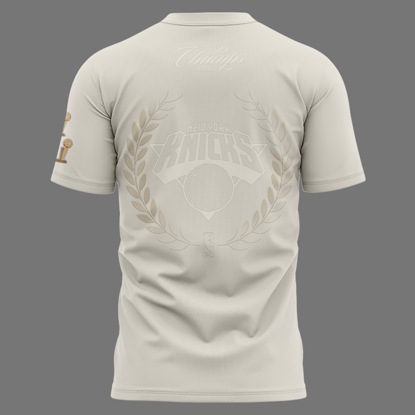 Unisex White New York Knicks 2026 Champions Night T-Shirt